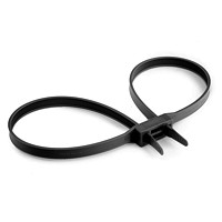 MONADNOCK Disposable Double Handcuffs, 10 Pack